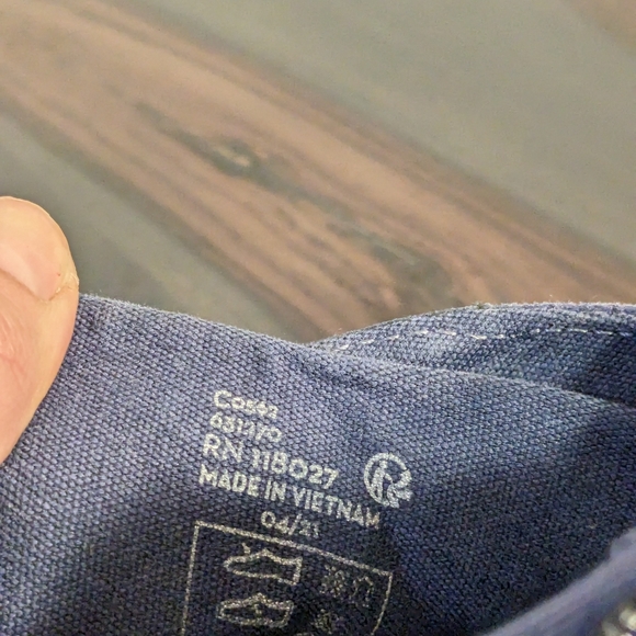 Mini Boden Canvas Suede High Top Sneakers Blue Neon Details Euro 37 US 5 - Picture 11 of 15